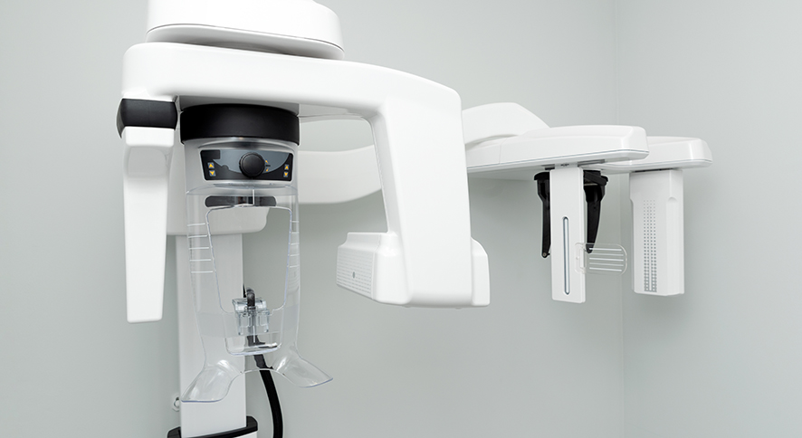 X-ray machine in dental clinic